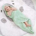 Baby Bathrobe Flannel Cloak Cartoon Soft Hooded Spa Robe Bath Towel - Durable Design