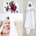 Baby Bathrobe Flannel Cloak Cartoon Soft Hooded Spa Robe Bath Towel - Durable Design