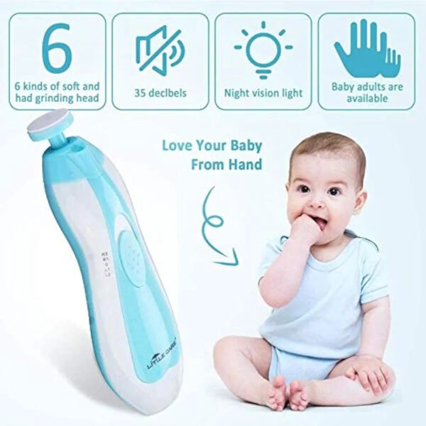 Baby Nail Clippers Safe Rechargeable Trimmer