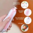 Baby Nail Clippers Safe Rechargeable Trimmer