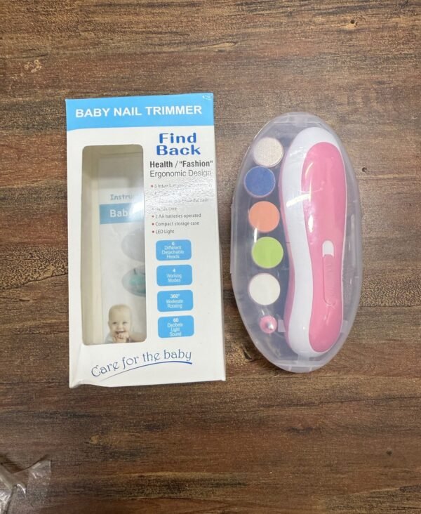 Baby Nail Trimmer Cell Operated - Durable Design