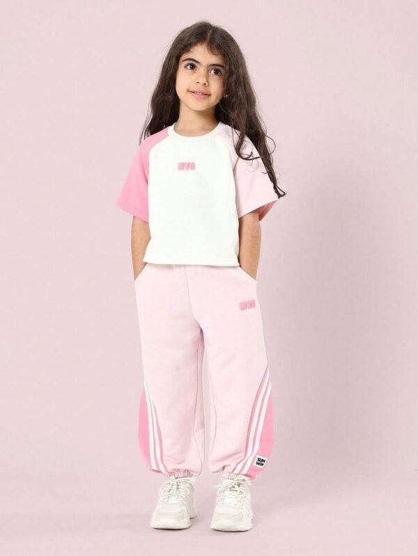 Baggy Contrast Panel Children Tack Suit - Online in Pakistan