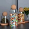 Ball Cork Glass Jars - Durable Design