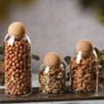 Ball Cork Glass Jars - Durable Design