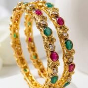 2 Pcs Indian Bangles Set Maroon Green – Al-Atabah PK