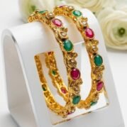 2 Pcs Indian Bangles Set Maroon Green – Al-Atabah PK
