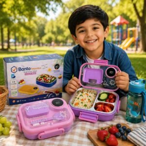 Banto Temperature Stainless Steel Lunch Box 800ml (Hot & Cold - for Home Use