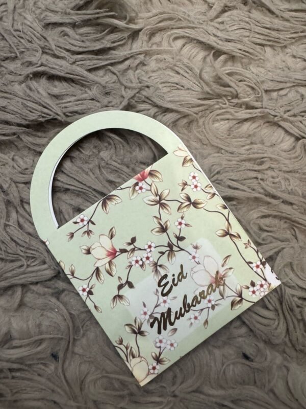 Basket Shaped Eidi Envelope - for Home Use