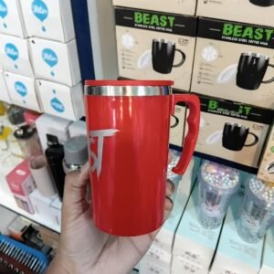 Beast Travel Coffee Mug 304 Stainless Steel 450ml (Random Color) — photo 2 (Al-Atabah PK)