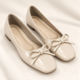Chic Square-Toe Slip-On Shoes for Women - Comfortable Everyday Flats
