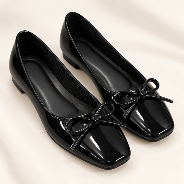 Chic Square-Toe Slip-On Shoes for Women - Comfortable Everyday Flats