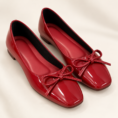 Chic Square-Toe Slip-On Shoes for Women - Comfortable Everyday Flats