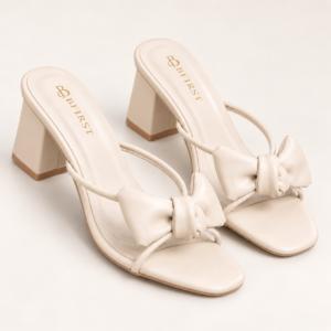 Soft Blush Heels for Women - Elegant Comfortable Party Heels