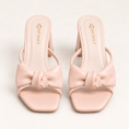 Soft Blush Heels for Women - Elegant Comfortable Party Heels