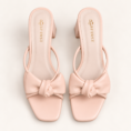 Soft Blush Heels for Women - Elegant Comfortable Party Heels