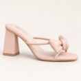 Soft Blush Heels for Women - Elegant Comfortable Party Heels