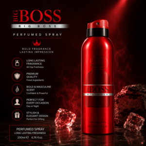 Big body spray 200ml - with Cash on Delivery