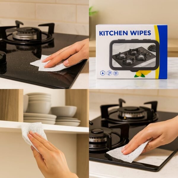 Big Size Kitchen Wipes Pack of 40 (Imported China) - Best Price in Pakistan