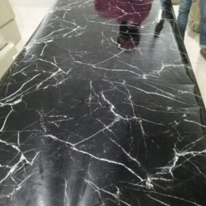 Black Marble Sheet 60*200cm (Imported China) - High Quality