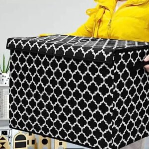 Black & White Toy Basket Premium Quality