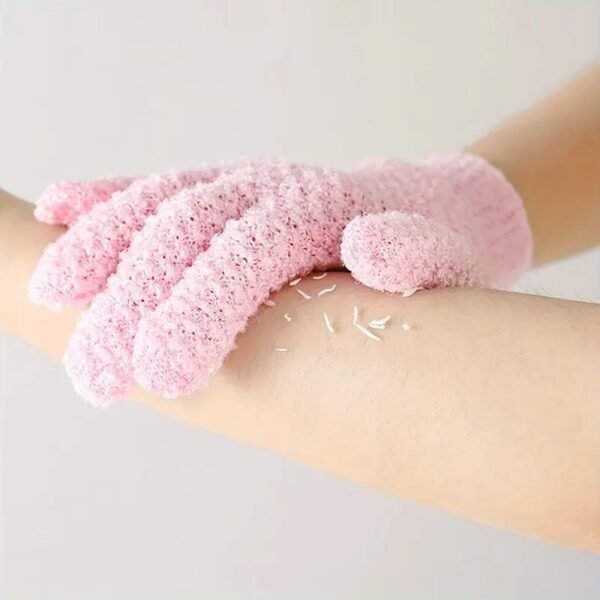 Body Scrub Exfoliating Natural Nylon Shower Bath Gloves SINGLE - High Quality