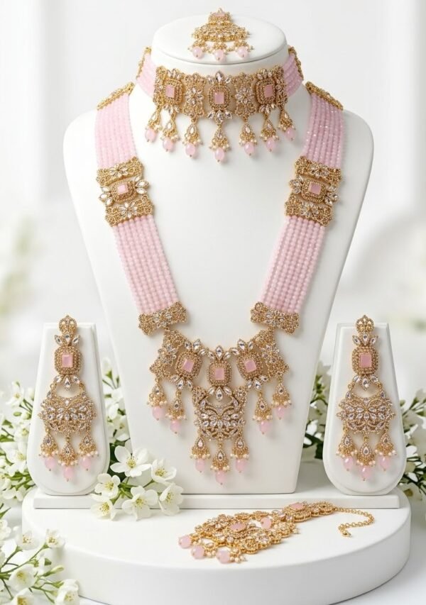 Shisha Kundan Bridal Set – Complete Bridal Jewelry Collection