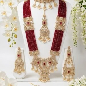 Shisha Kundan Bridal Set – Complete Bridal Jewelry Collection