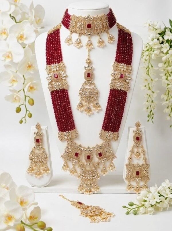 Shisha Kundan Bridal Set – Complete Bridal Jewelry Collection