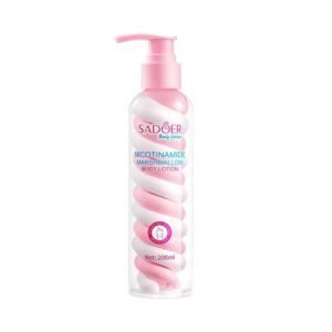 SADOER Nicotinamide Marshmallow Body Lotion 200ml – Whitening & Moisturizing