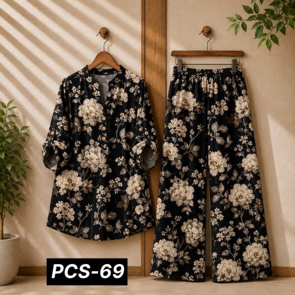 Western Digital Print Coord Set – Imported Crepe 2Pc
