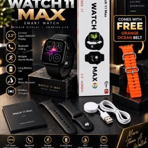 Watch 11 Max Smartwatch – HD Display Fitness Smart Watch