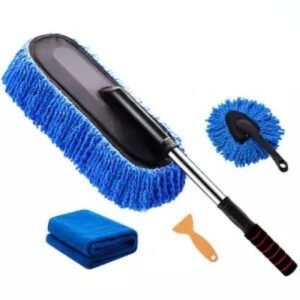 Car Wash Cleaning Brush Duster Dust Wax Mop Microfiber Telescoping Dusting Tool - with Cash on Delivery