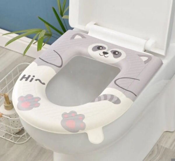 Cartoon With Handle EVA Toilet Seat Cover - for Home Use