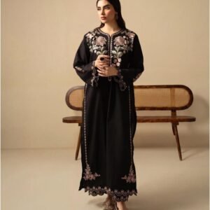 charmoush silk fully heavy Embroidered Front — photo 1 (Al-Atabah PK)