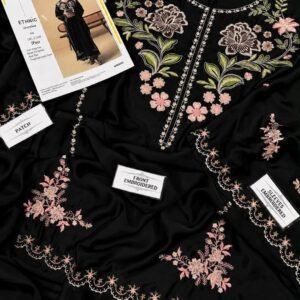 charmoush silk fully heavy Embroidered Front — photo 2 (Al-Atabah PK)