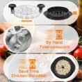 Chicken Shredder for effortless Shredding - for Home Use