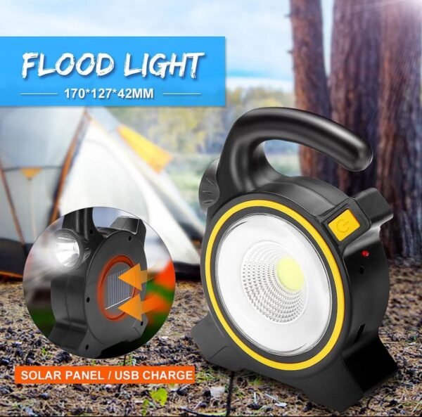COB Work Solar & USB Charging Emergency Light JY-819A - Online in Pakistan
