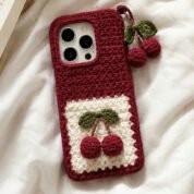 Handmade Crochet Mobile Cover – Customizable Knitted Phone Case for All Models