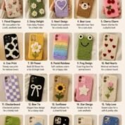 Handmade Crochet Mobile Cover – Customizable Knitted Phone Case for All Models