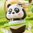 Cute Panda 3-Piece Action Toy Set for Kids – Rotating & Moving Play Figures