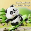 Cute Panda 3-Piece Action Toy Set for Kids – Rotating & Moving Play Figures