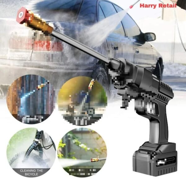 Rechargeable Pressure Washer Gun