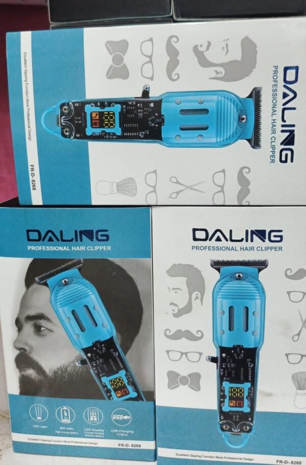 Daling Transparent Visible Body Hair Cutting Machine - for Home Use