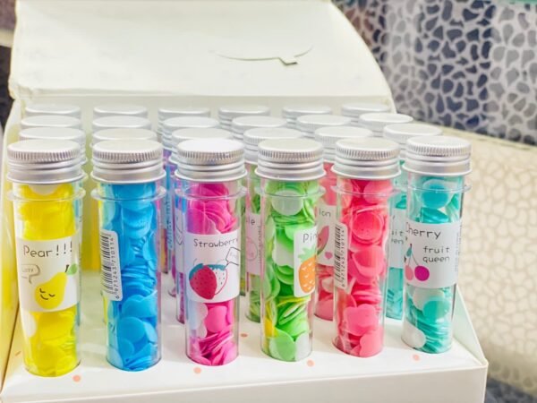 disposable-flower-paper-soap-with-plastic-bottle-1 Disposable Flower Paper Soap with Plastic Bottle - Durable Design
