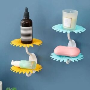 Double Layer Sun Flower Soap Dish - Online in Pakistan