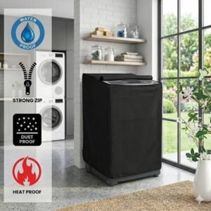 Double Washing Cover Black Color - Online in Pakistan