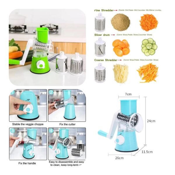 Drum Vegetable Cutter - (Box Packing) - Best Price in Pakistan