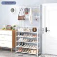 Dust proof Multi functional shoe hat coat rack space saving - Online in Pakistan
