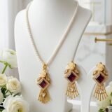 Turkish Locket Earring Studs Antique Golden – Al-Atabah PK