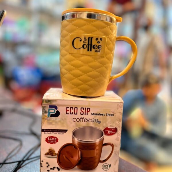 Eco sip stainless steel coffee mug hot & cool mug - Online in Pakistan